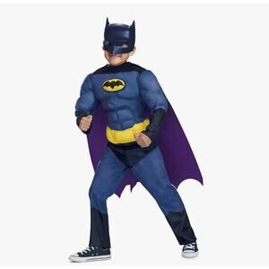 Batman Bat Wheels Boys Halloween Costume NEW Size 6 Super hero